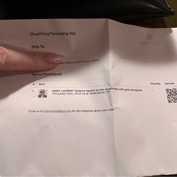 YSL SL M9N 003 square, tortoise sunglasses - Picture 11 of 14